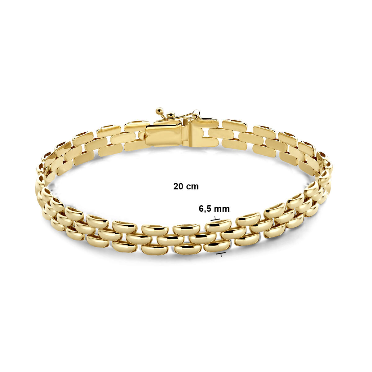 armband-dames-goud-145llh-1.jpg armband dames goud - Afbeelding 1
