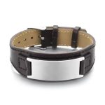 armband heren leer