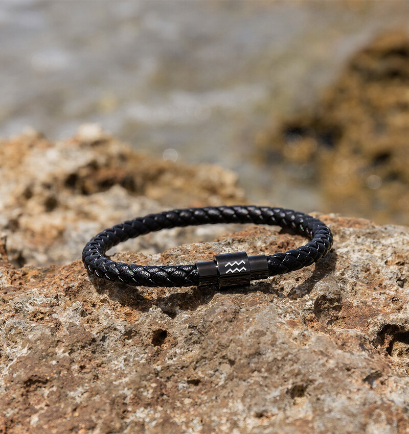 armband-heren-leer-600exj-1.jpg armband heren leer - Afbeelding 1