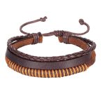 armband heren leer