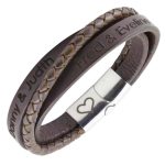 armband leer heren