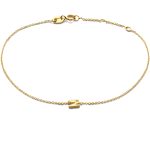 armband met letter