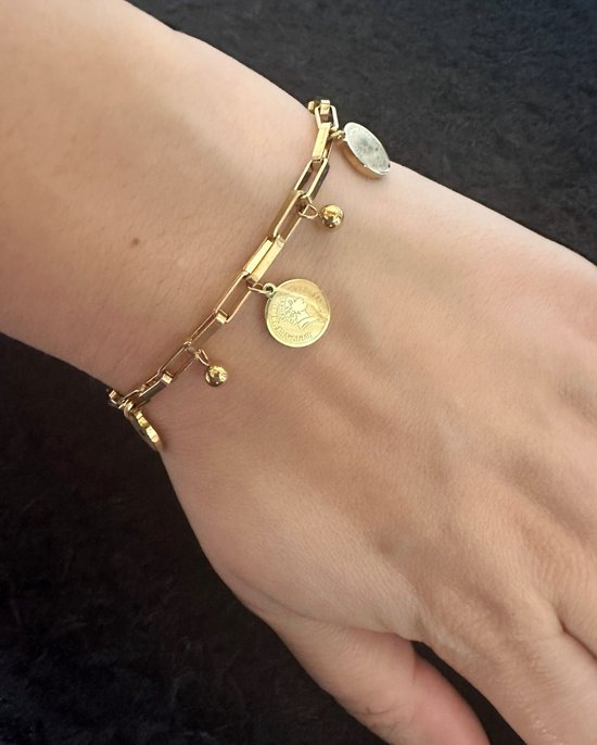 gouden-armband-dames-14-karaat-313mtd-1.jpg gouden armband dames 14 karaat - Afbeelding 1