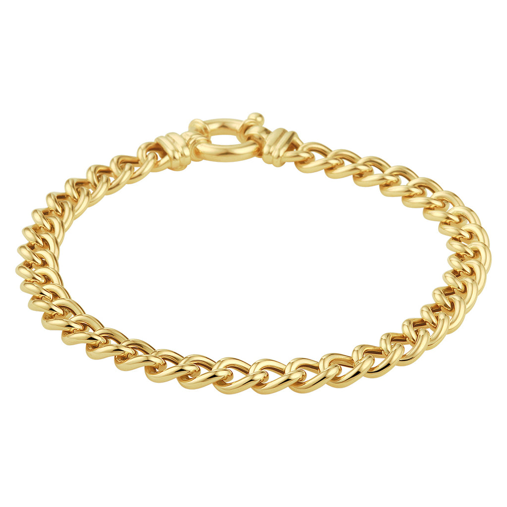 gouden-armband-dames-14-karaat-694uql-1.jpg gouden armband dames 14 karaat - Afbeelding 1