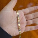 gouden heren armband