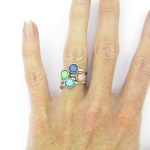 ring met steentje